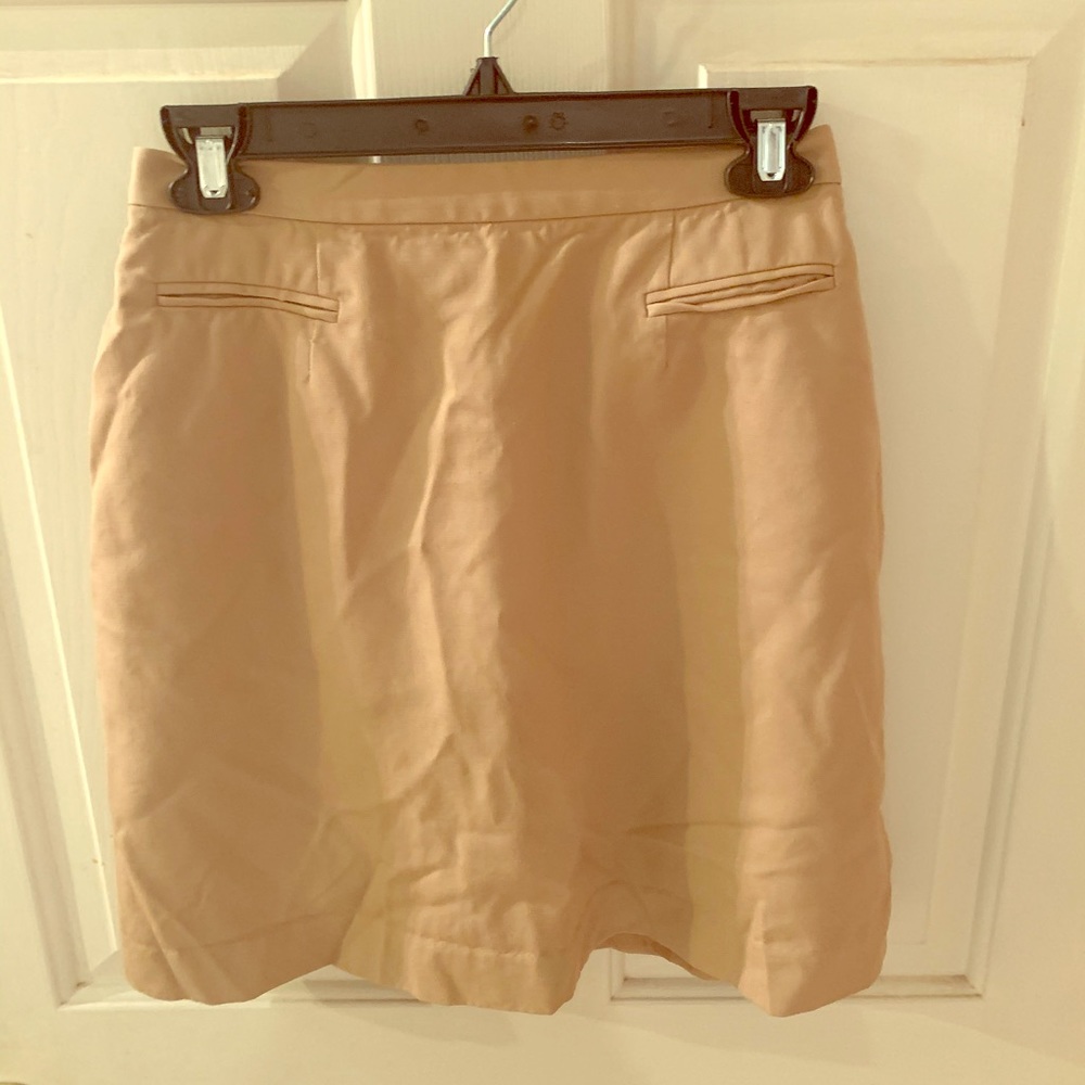 Fitted JCrew Khaki skirt